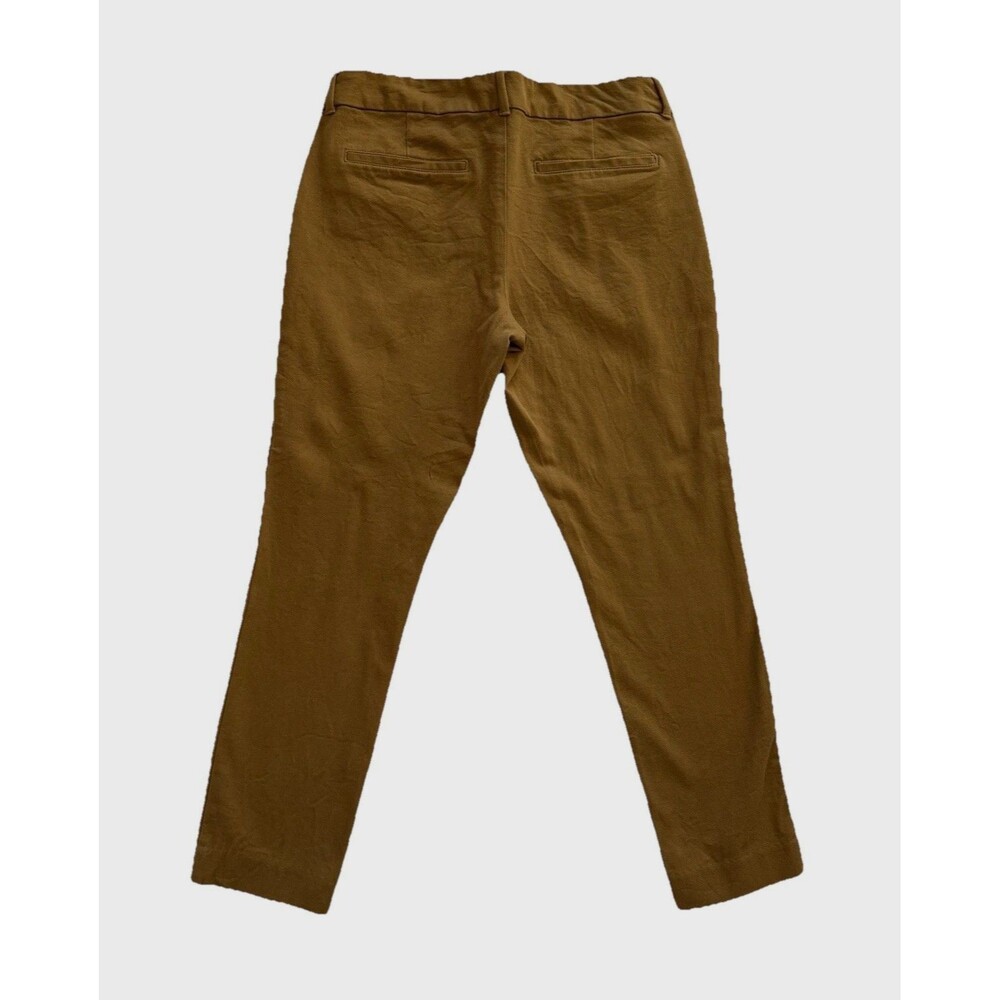 Old Navy Womens Size 10 Pixie Ankle Mid-Rise Stretch Pants Brown - Picture 8 of 9